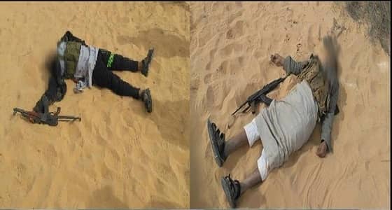 بالصور.. الجيش المصري يعلن القضاء على 8 تكفيريين في وسط سيناء