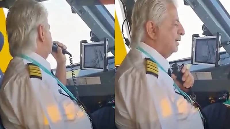 فيديو..رسالة مؤثرة لطيار سعودي في آخر رحلة له قبل التقاعد