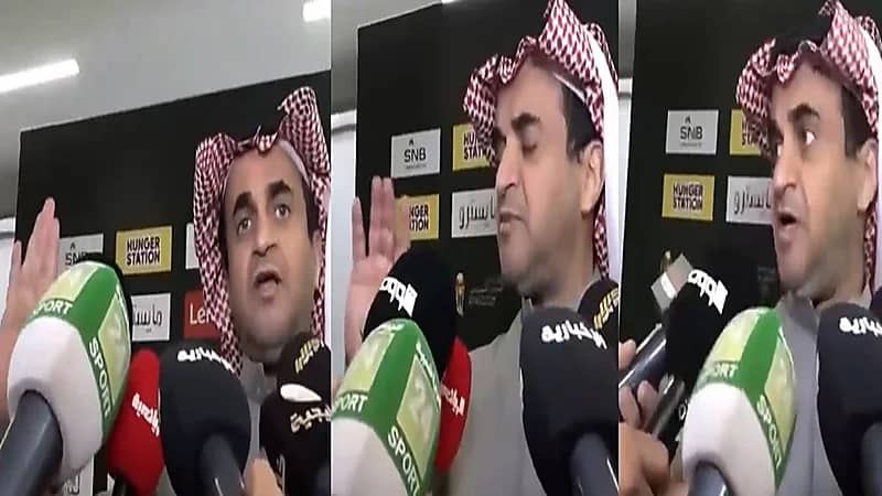 البلطان ينفعل بعد سؤاله عن قدرة فوز الشباب على الهلال: "سؤالك غير محترم"