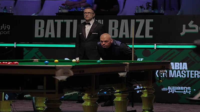 في منافسات بطولة الماسترز للسنوكر.. أرقام استثنائية وإشادات عالمية بتنظيم المملكة.. صور