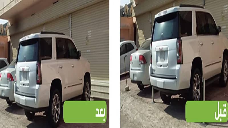 إزالة حواجز وصبات عشوائية بالعاصمة المقدسة