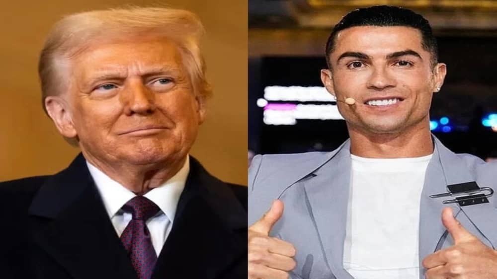 ترامب: ابني من أشد المعجبين بكريستيانو رونالدو.. فيديو