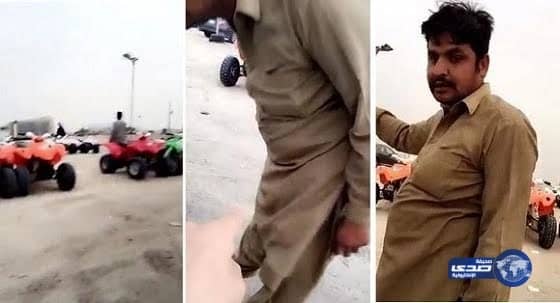 فتاة قليلة أدب تخرج عن النص مع عامل دبابات